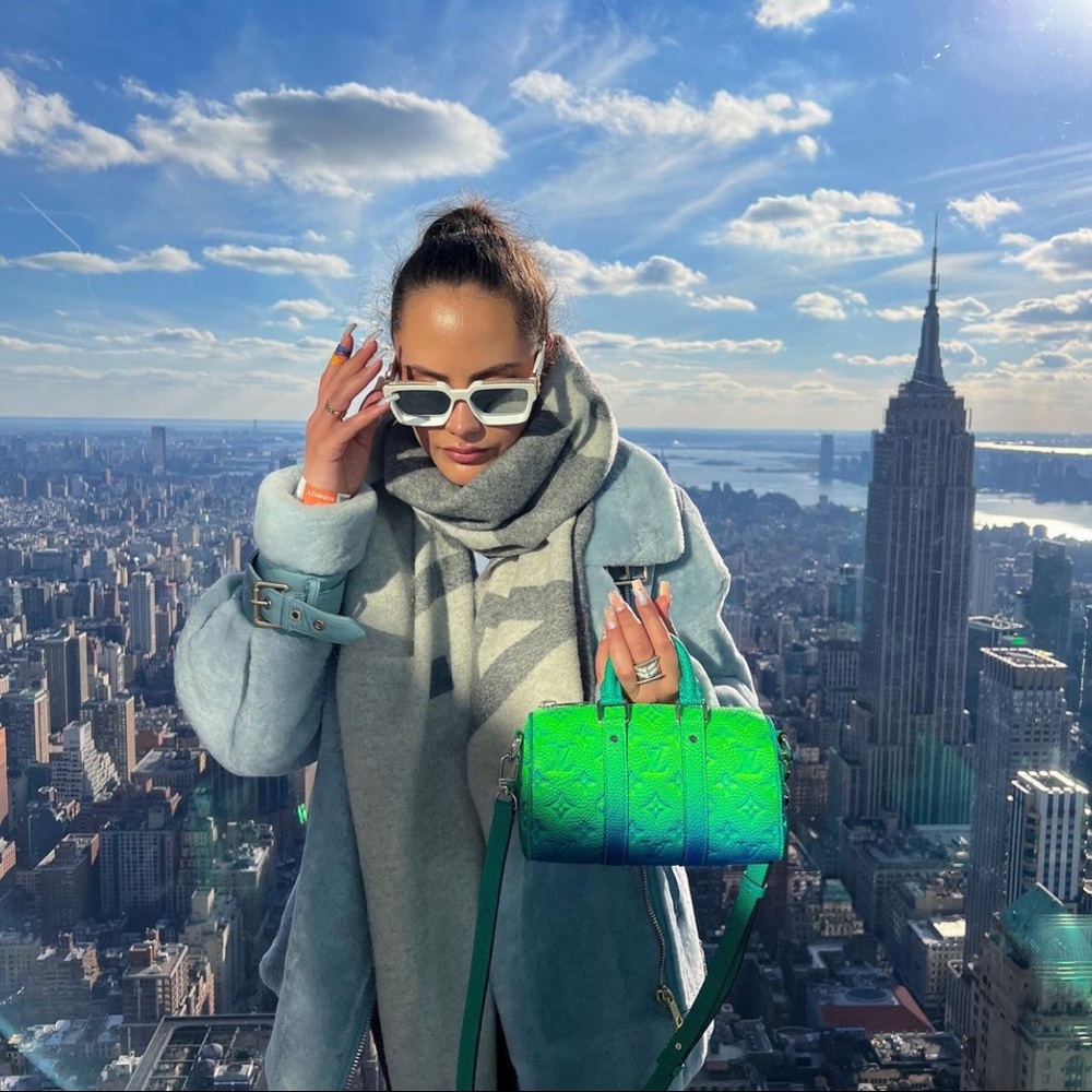*** SOLD *** Virgil Abloh for Louis Vuitton Keepall XS Taurillon Illusion Bag - Picture 4 of 15